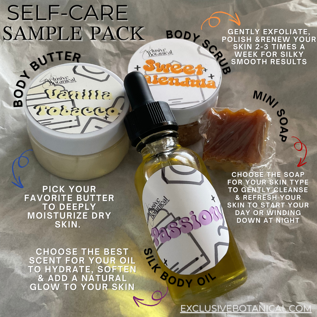 Personalized Self-Care Sample Pack💚