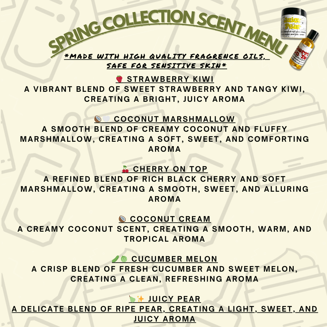 Spring Collection Body Butters | 4oz, 8oz,16oz
