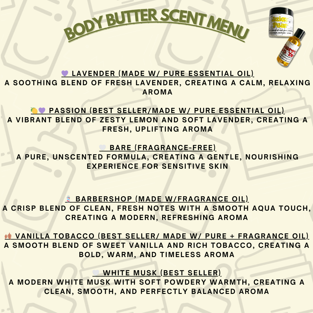 Body Butters | 4oz, 8oz, & 16oz